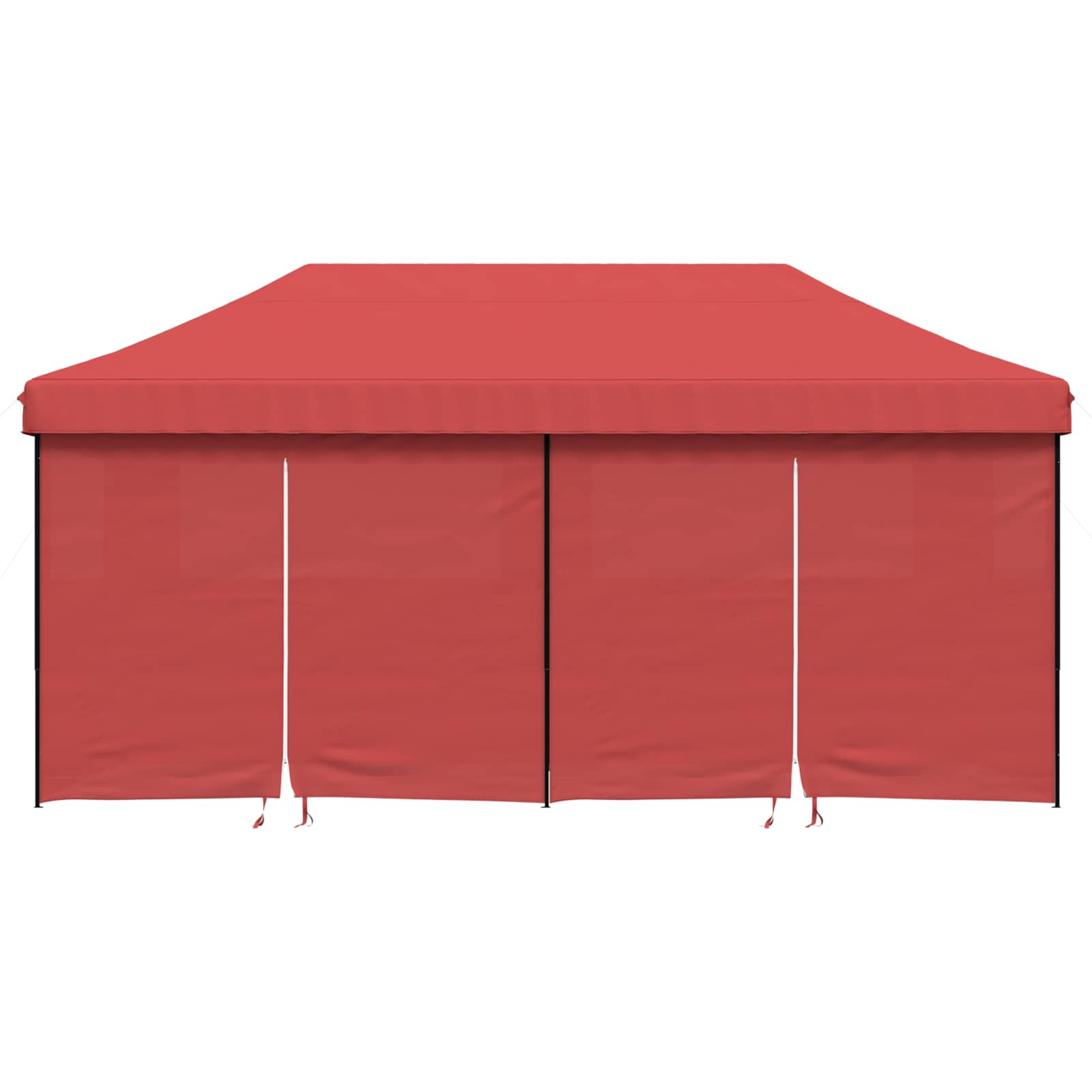 vidaXL Namiot Imprezowy bordowy 292 x 580 x 315 cm Materiał Oxford