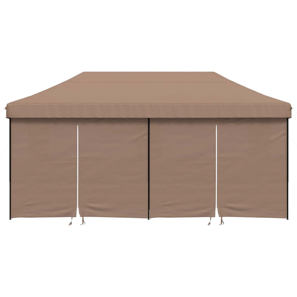 vidaXL Namiot Imprezowy Brązowy 292 x 580 x 315 cm Materiał Oxford