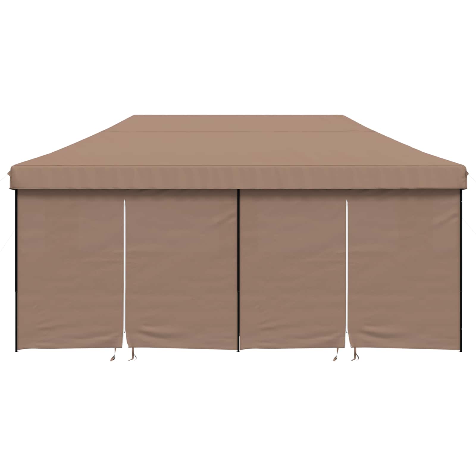 vidaXL Namiot Imprezowy Brązowy 292 x 580 x 315 cm Materiał Oxford