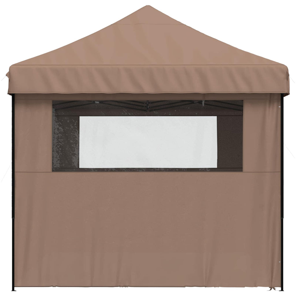 vidaXL Namiot Imprezowy Brązowy 292 x 580 x 315 cm Materiał Oxford