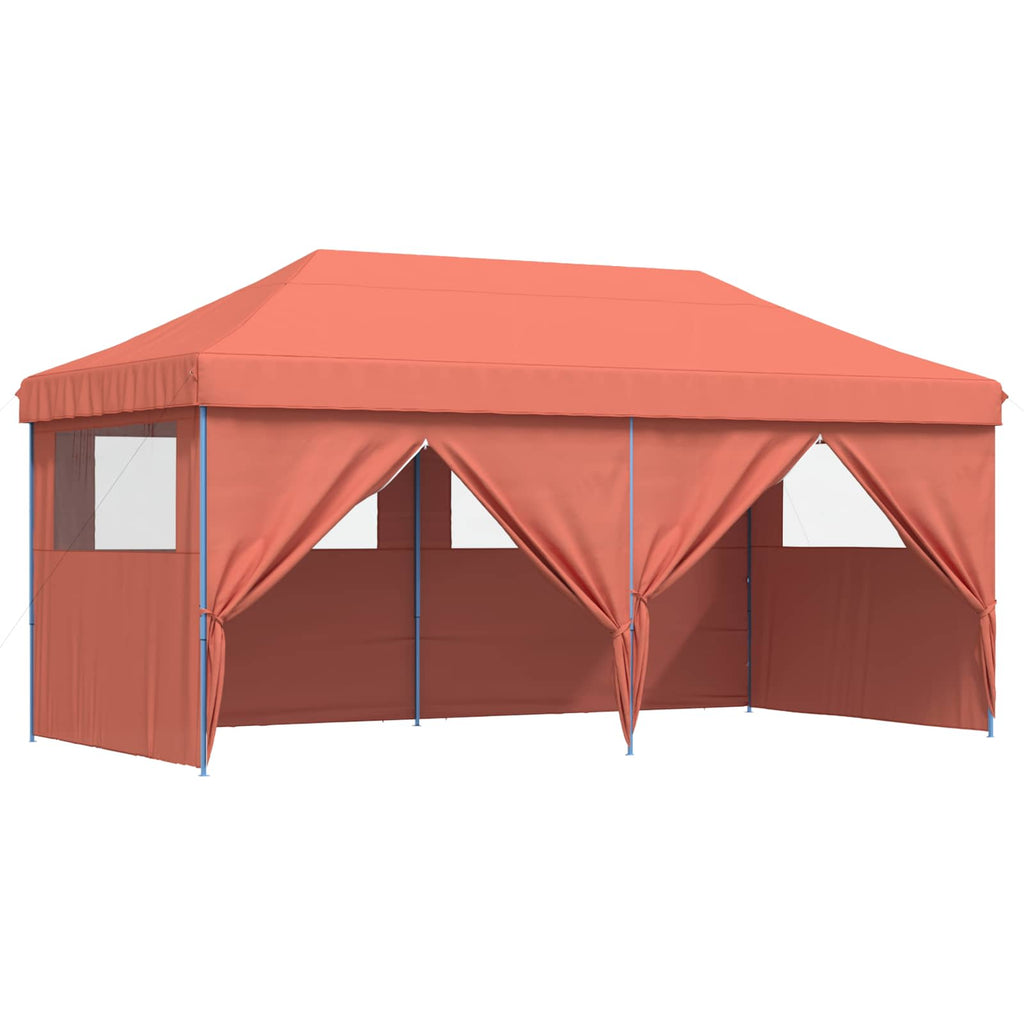 vidaXL Namiot Imprezowy terakota 292 x 580 x 315 cm Materiał Oxford