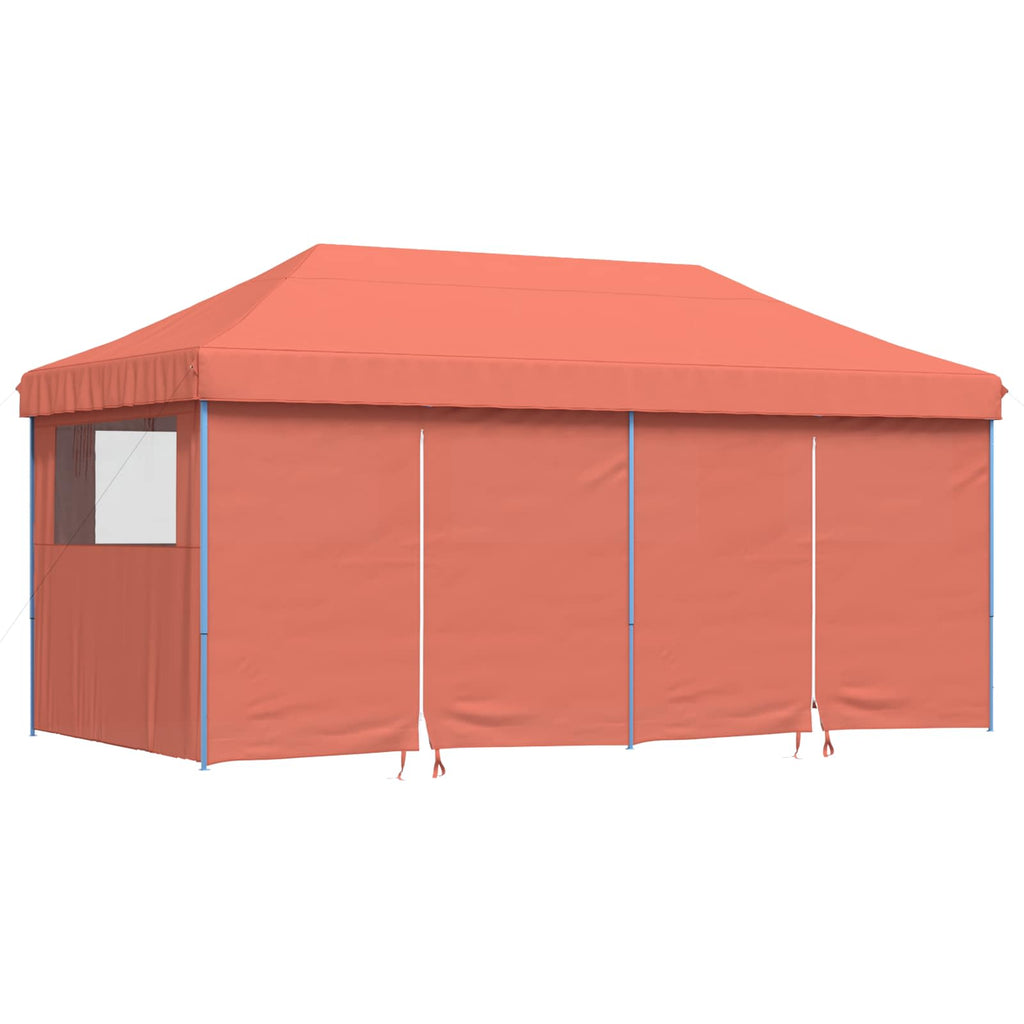 vidaXL Namiot Imprezowy terakota 292 x 580 x 315 cm Materiał Oxford
