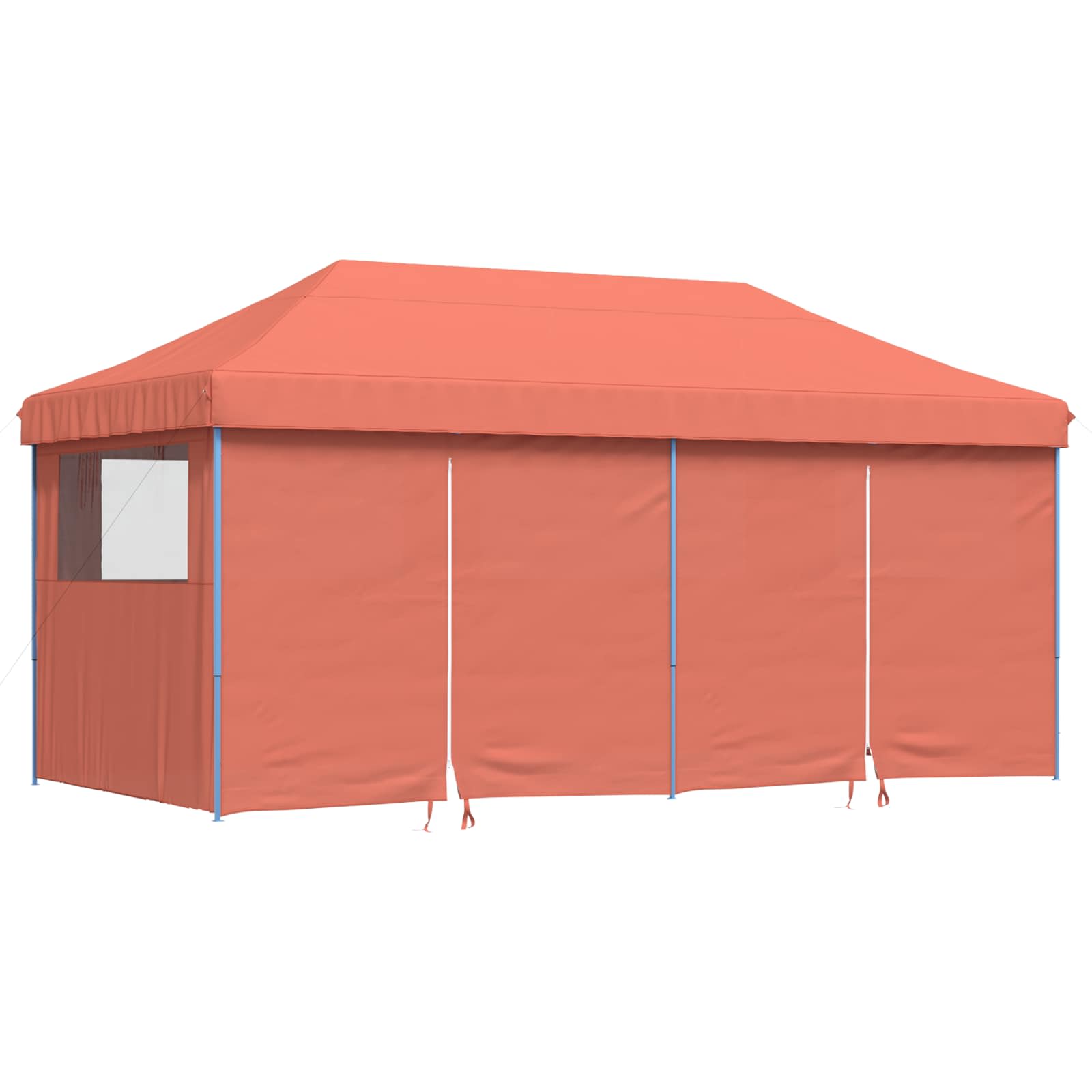 vidaXL Namiot Imprezowy terakota 292 x 580 x 315 cm Materiał Oxford