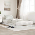 vidaXL Stelaż łóżkowy Biały 75 x 190 cm Materiał drewnopochodny