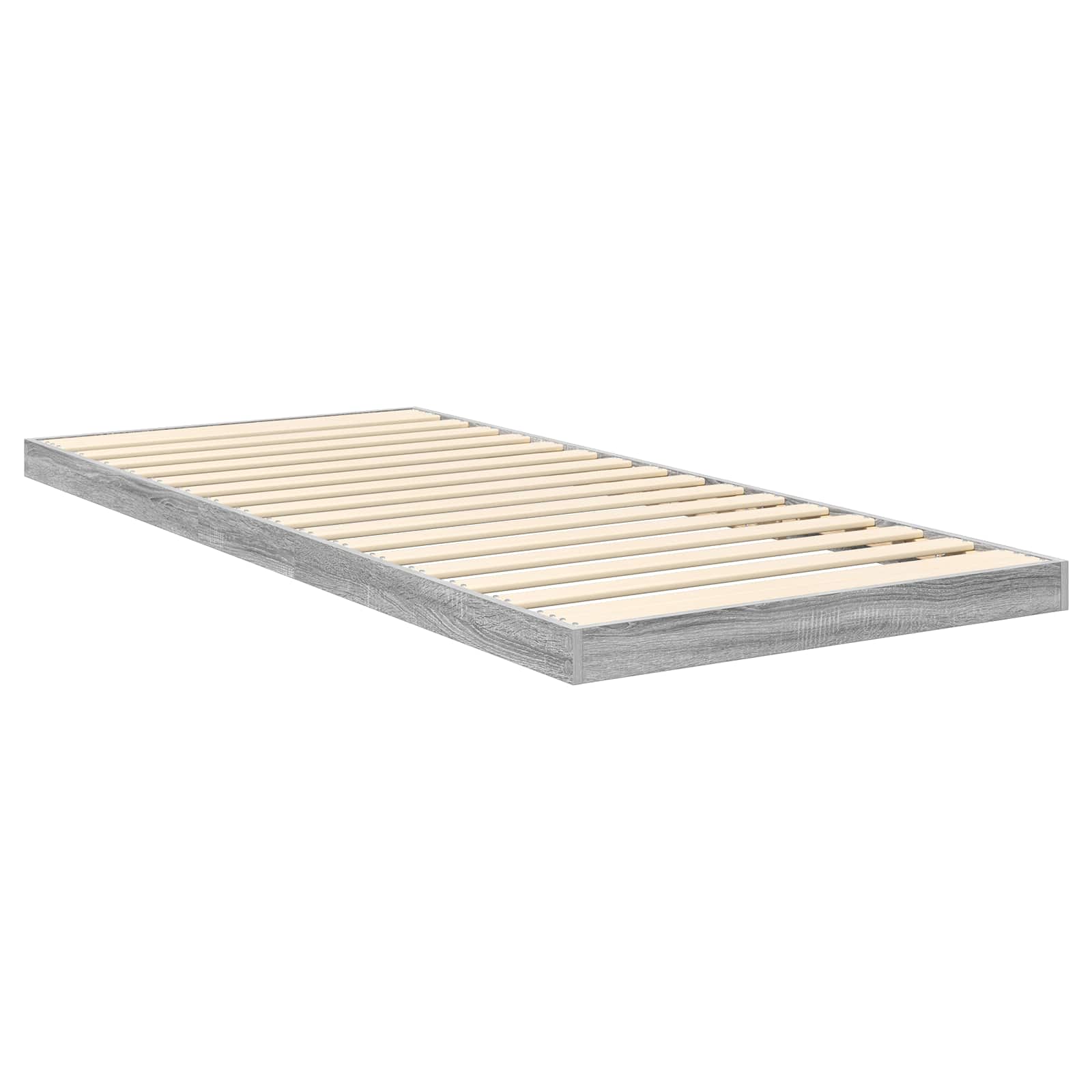 vidaXL Stelaż łóżkowy Sonoma 75 x 190 cm Materiał drewnopochodny