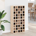 vidaXL Regał na wino 2 pcs Naturalny 56 x 25 x 56 cm