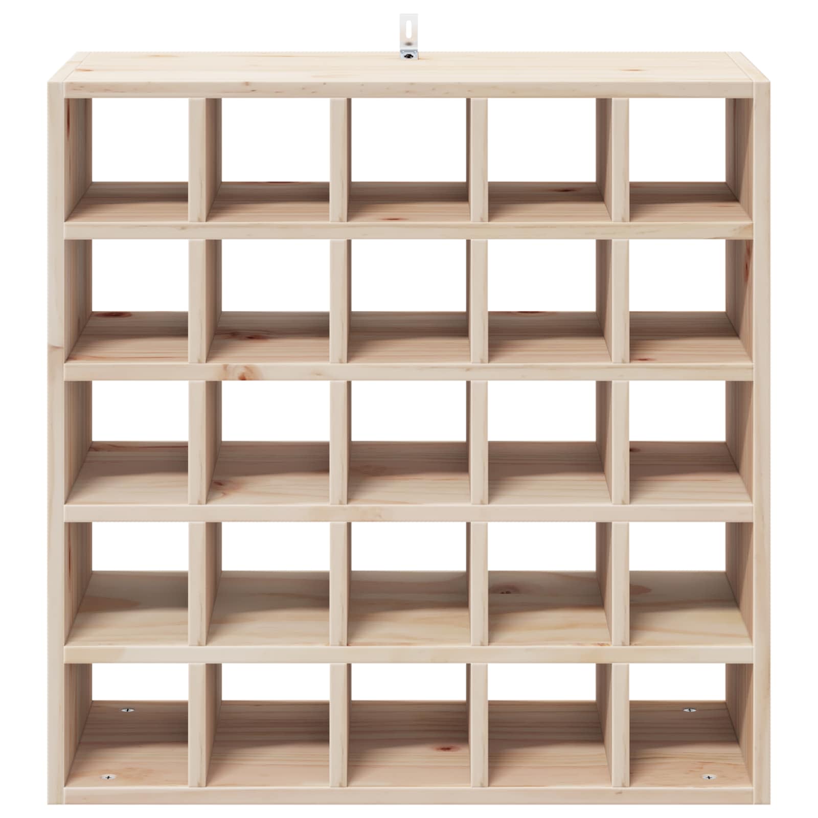vidaXL Regał na wino 2 pcs Naturalny 56 x 25 x 56 cm