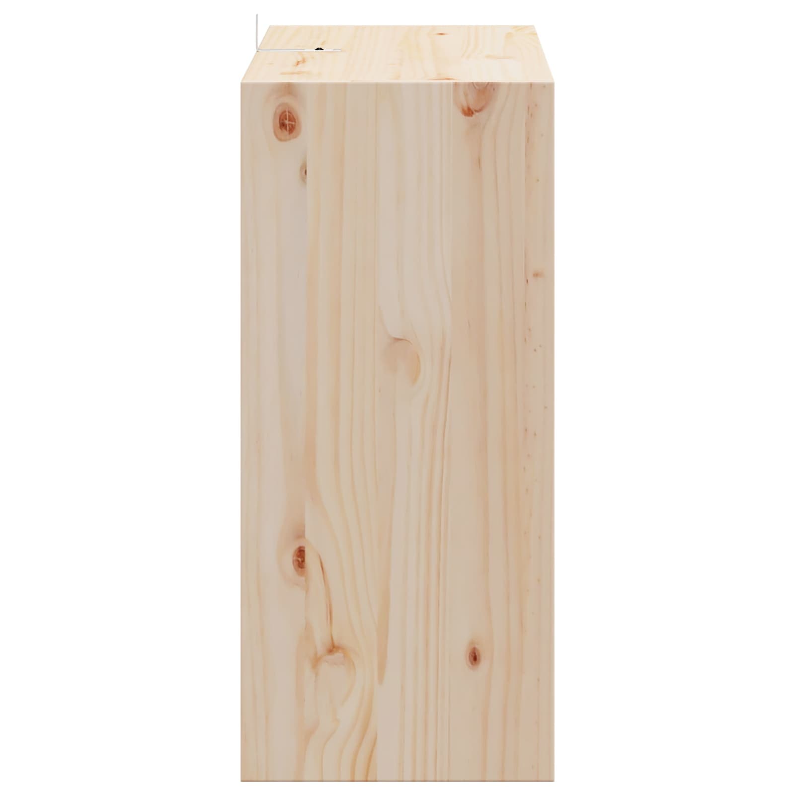 vidaXL Regał na wino 2 pcs Naturalny 56 x 25 x 56 cm
