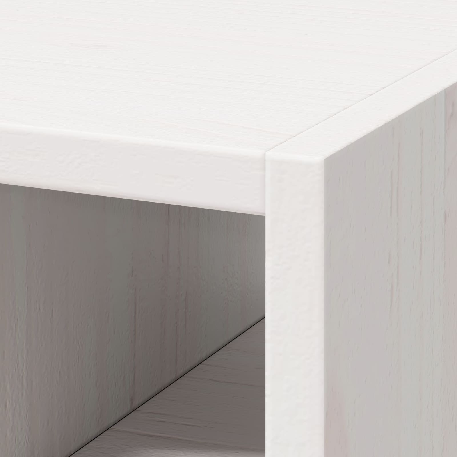 vidaXL Regał na wino 2 pcs Biały 56 x 25 x 56 cm Lite drewno sosnowe