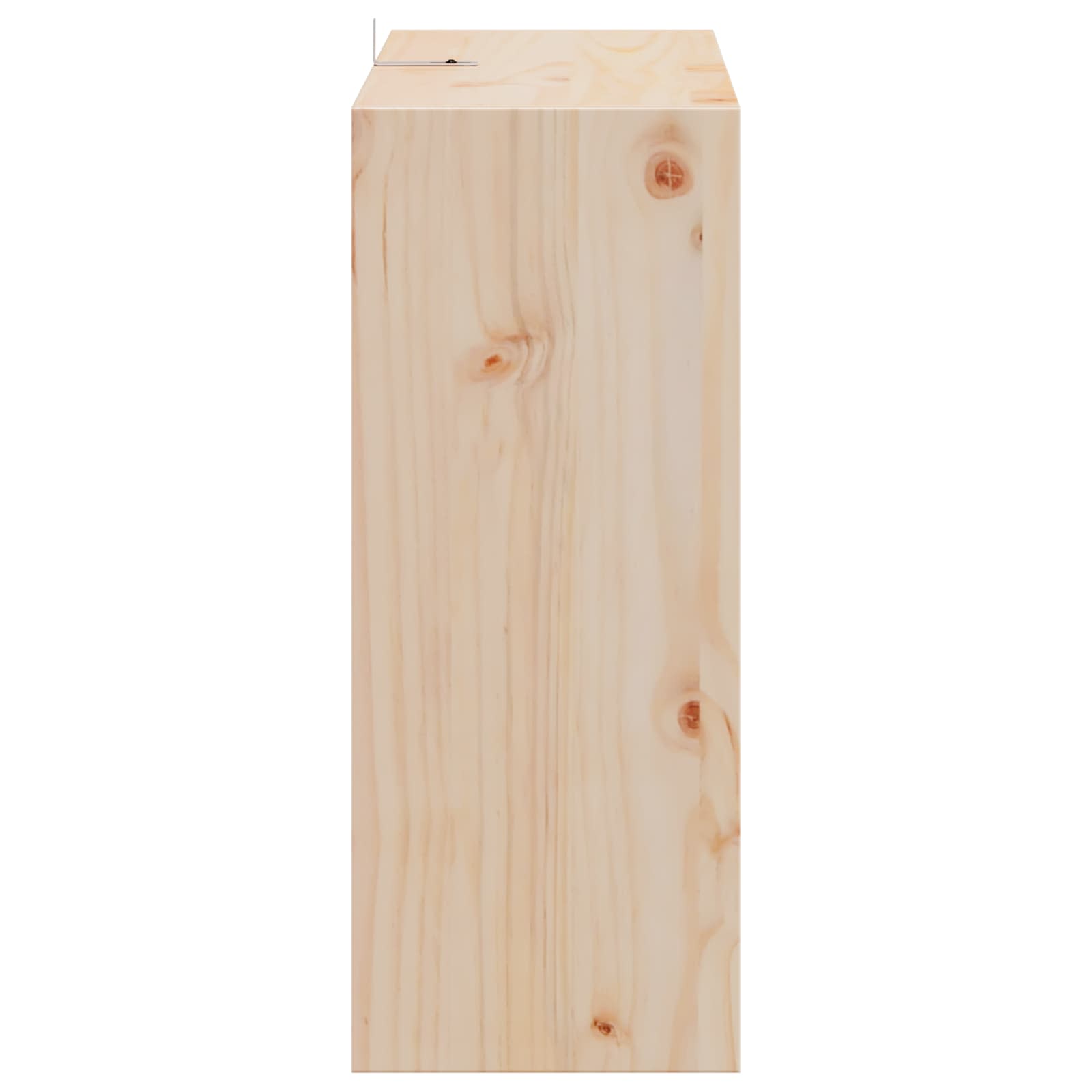 vidaXL Regał na wino 2 pcs Naturalny 62 x 25 x 62 cm