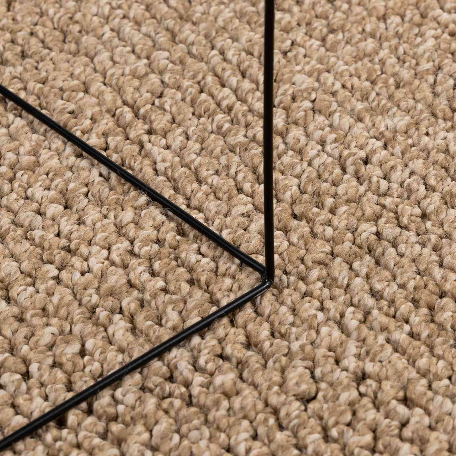 vidaXL Dywany pokojowe AGIRA Naturalny 280 x 200 cm Poliester
