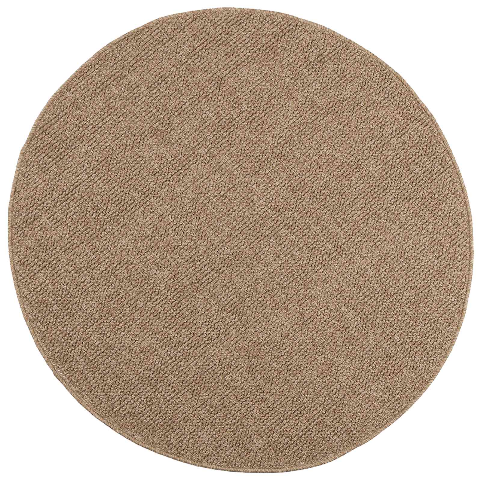 vidaXL Dywany pokojowe Okrągły AGIRA Naturalny Ø 200 CM Poliester
