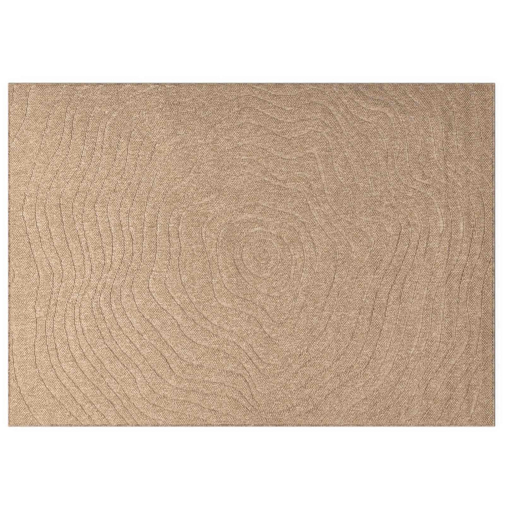 vidaXL Dywany pokojowe Moiré AGIRA Naturalny 340 x 240 cm Poliester