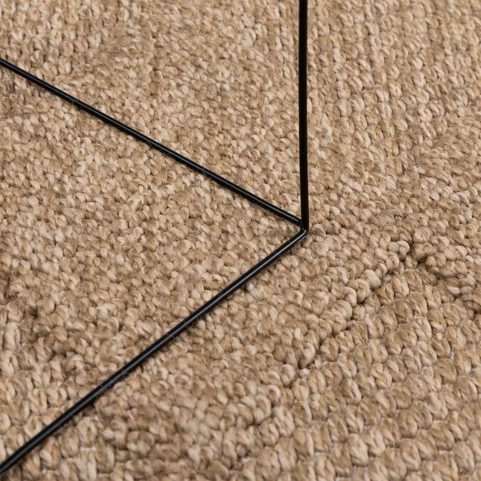 vidaXL Dywany pokojowe AGIRA Naturalny 150 x 80 cm Poliester