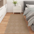 vidaXL Dywany pokojowe AGIRA Naturalny 200 x 80 cm Poliester