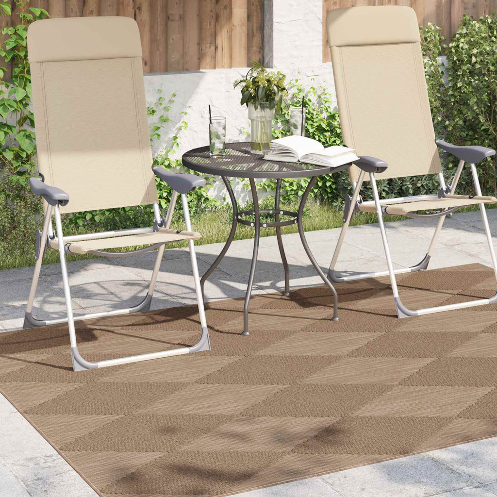 vidaXL Dywany pokojowe AGIRA Naturalny 170 x 120 cm Poliester