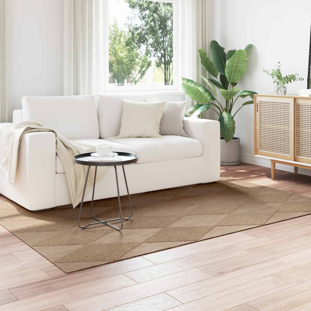 vidaXL Dywany pokojowe AGIRA Naturalny 200 x 140 cm Poliester