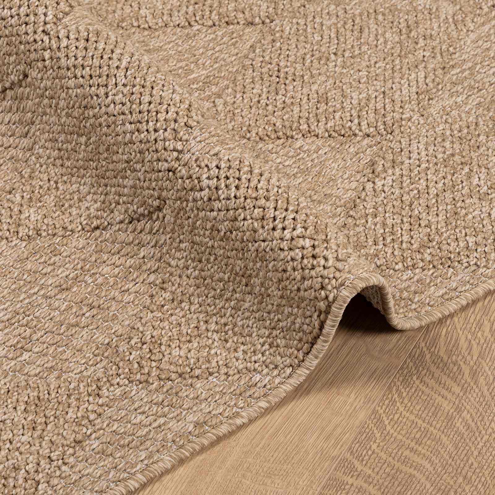 vidaXL Dywany pokojowe AGIRA Naturalny 280 x 200 cm Poliester