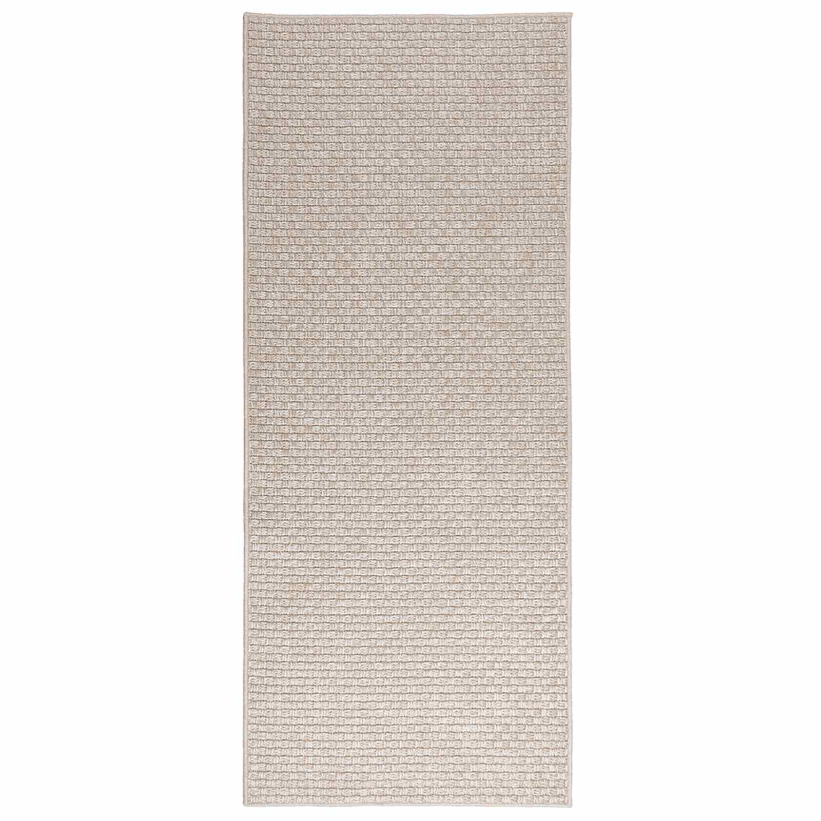 vidaXL Dywany pokojowe Prostokątny FARO Kremowy 150 x 80 cm Poliester