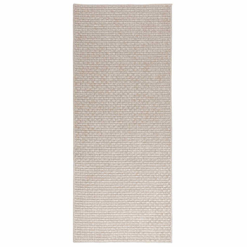 vidaXL Dywany pokojowe Prostokątny FARO Kremowy 200 x 80 cm Poliester