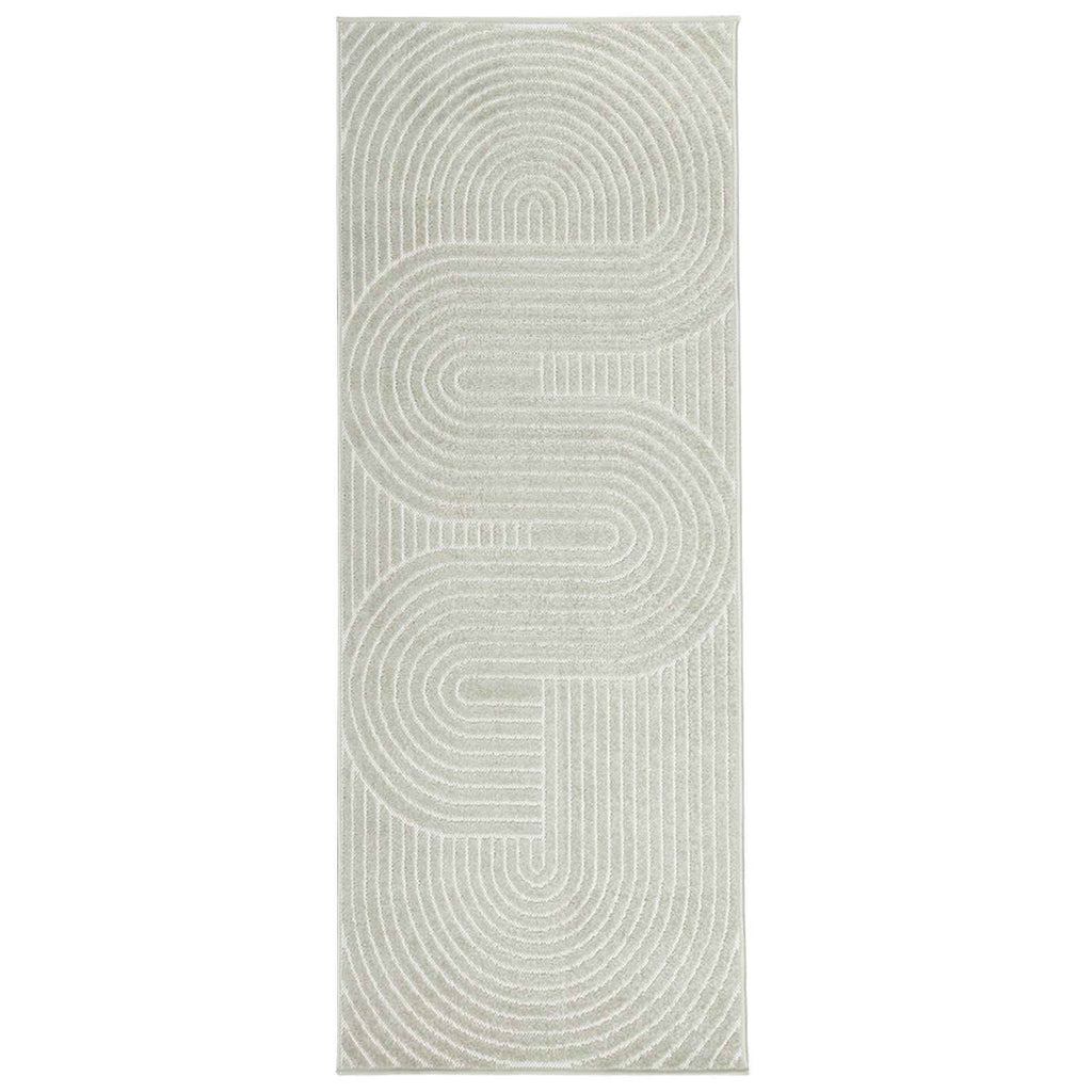 vidaXL Dywany pokojowe PALMERAS Zielony 80 x 200 cm Poliester