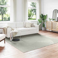 vidaXL Dywany pokojowe Kwadrat PALMERAS Zielony 240 x 240 cm Poliester