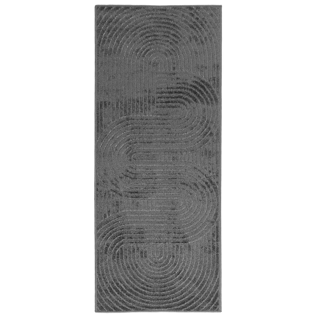 vidaXL Dywan wewnętrzny i zewnętrzny PALMERAS Antracyt 80 x 150 cm