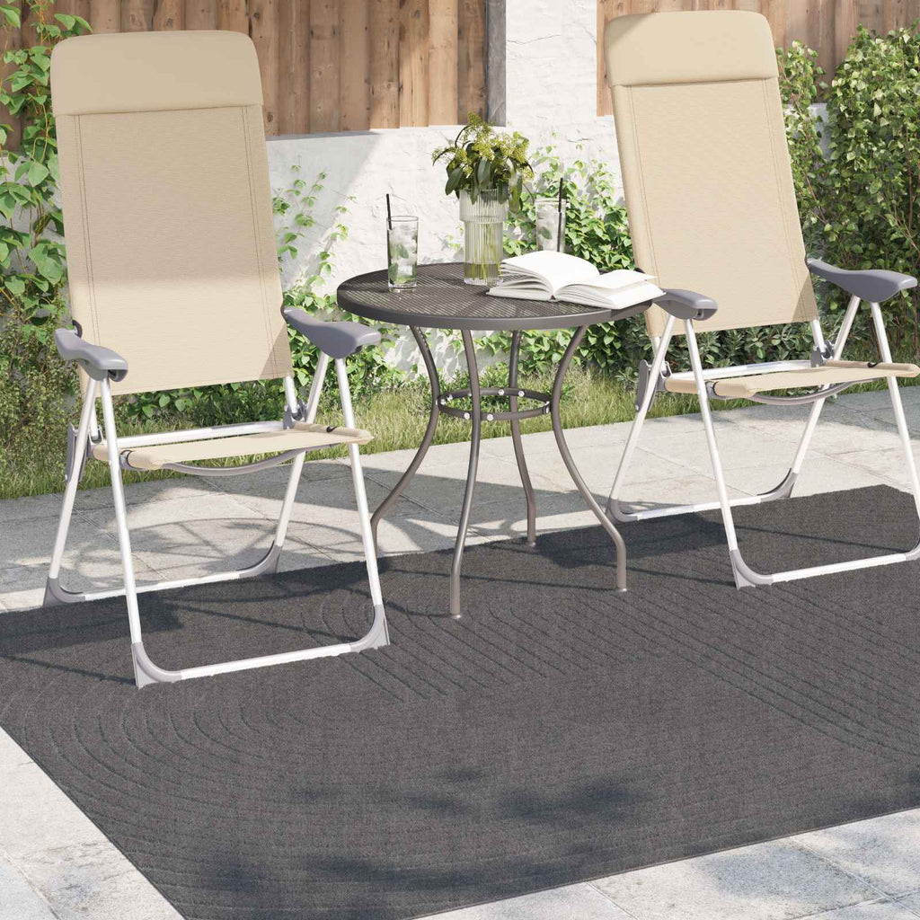 vidaXL Dywany pokojowe PALMERAS Antracyt 170 x 120 cm Poliester