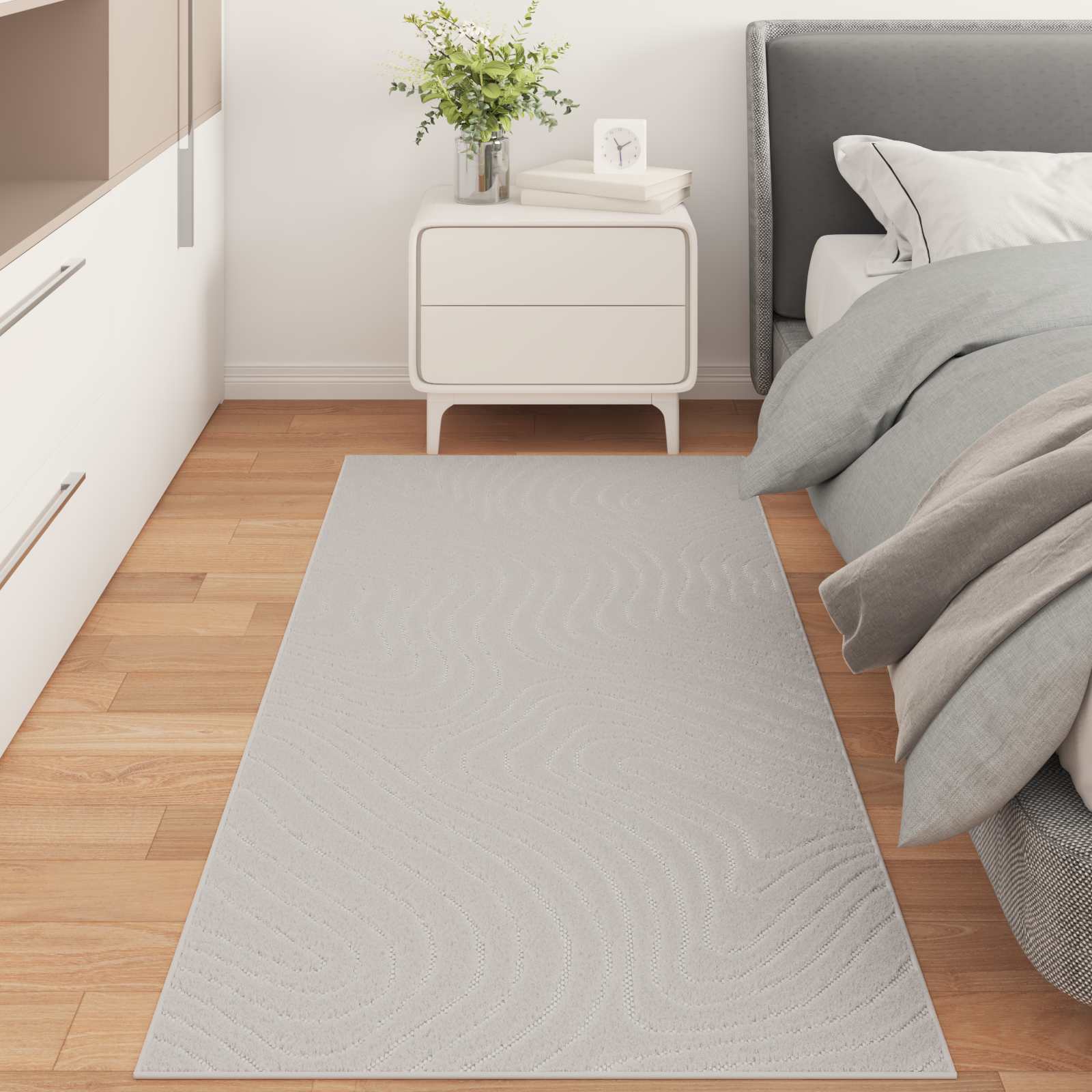 vidaXL Dywany pokojowe PALMERAS Kremowy 150 x 80 cm Poliester