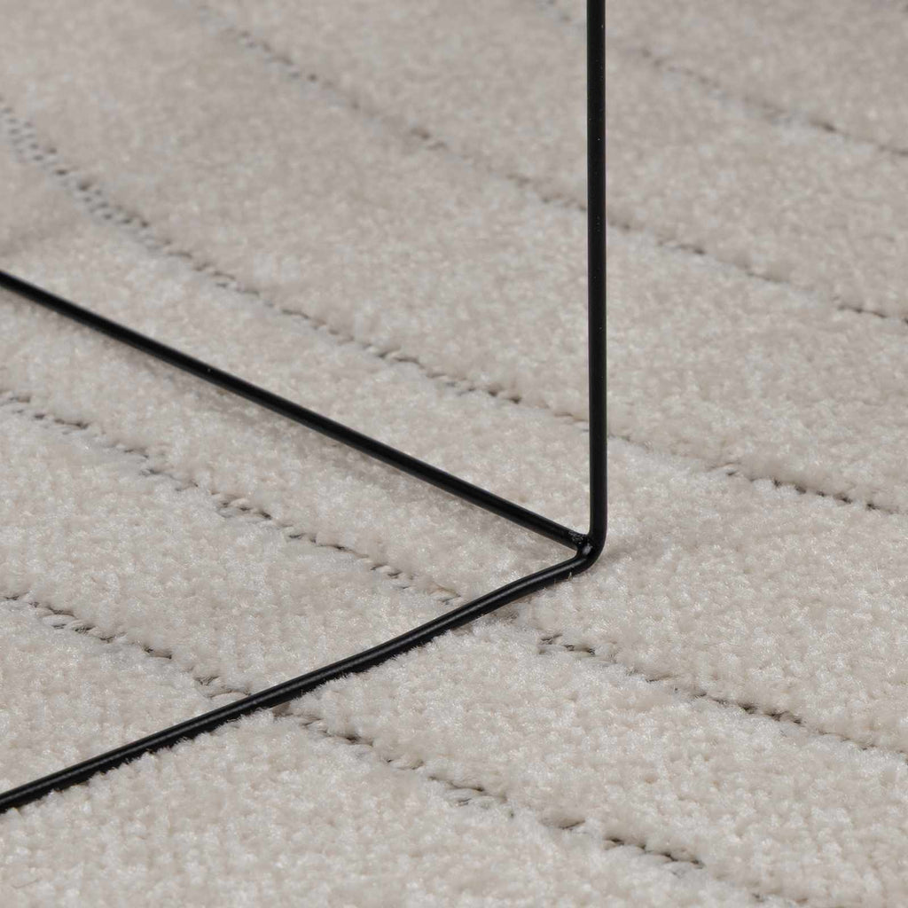vidaXL Dywany pokojowe PALMERAS Kremowy 340 x 240 cm Poliester