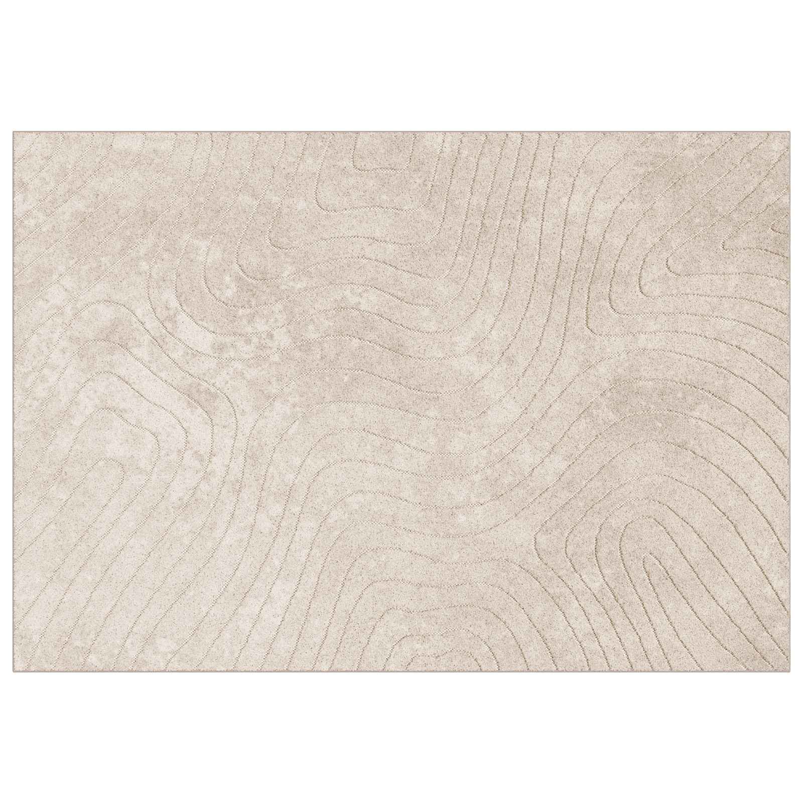 vidaXL Dywany pokojowe PALMERAS Beżowy 140 x 200 cm Poliester
