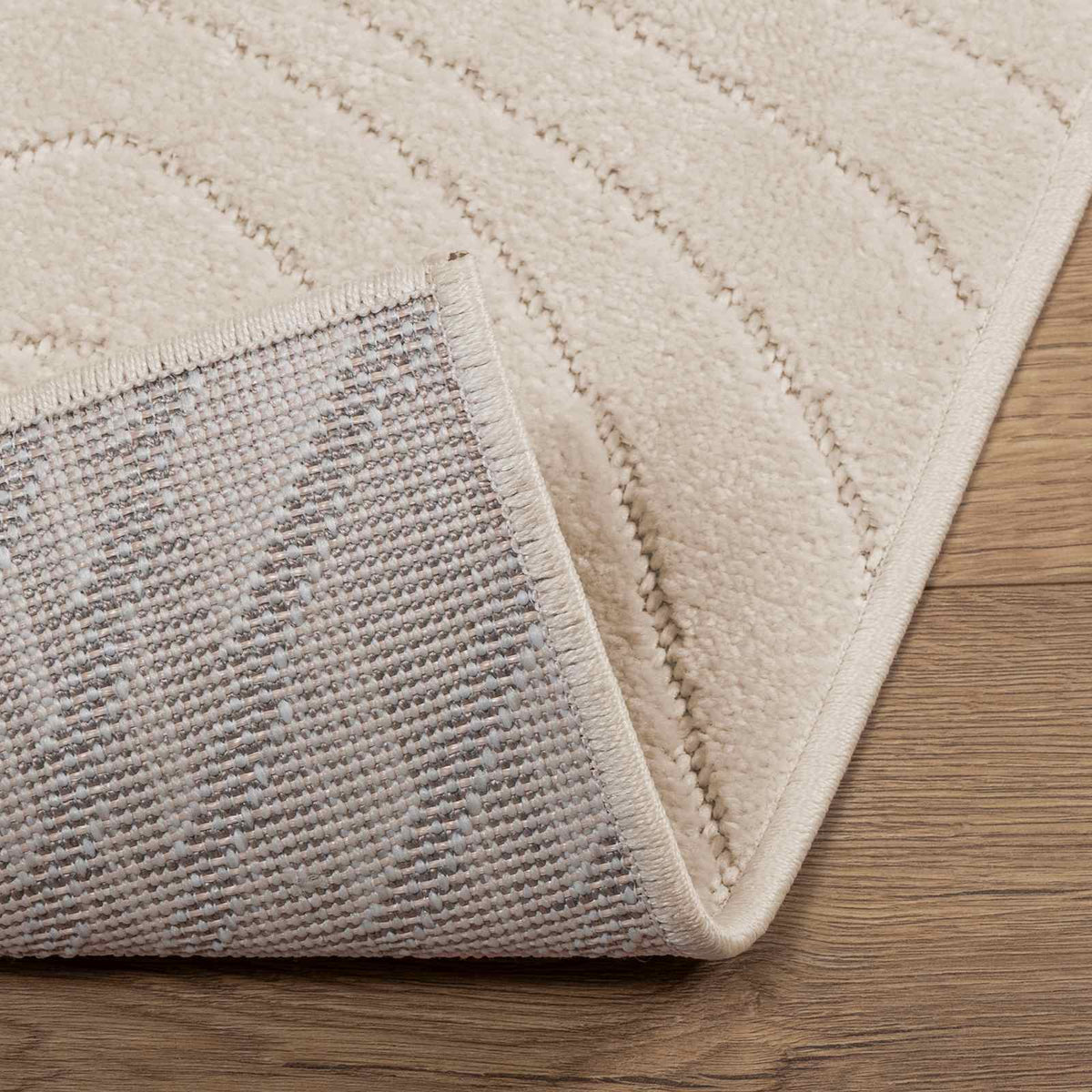 vidaXL Dywan wewnętrzny i zewnętrzny PALMERAS Beżowy 240 x 240 cm