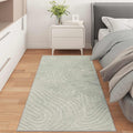 vidaXL Dywany pokojowe PALMERAS Zielony 80 x 200 cm Poliester
