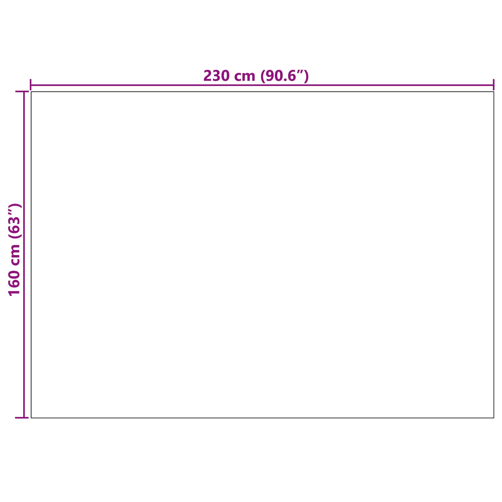 vidaXL Dywany pokojowe PALMERAS Zielony 160 x 230 cm Poliester