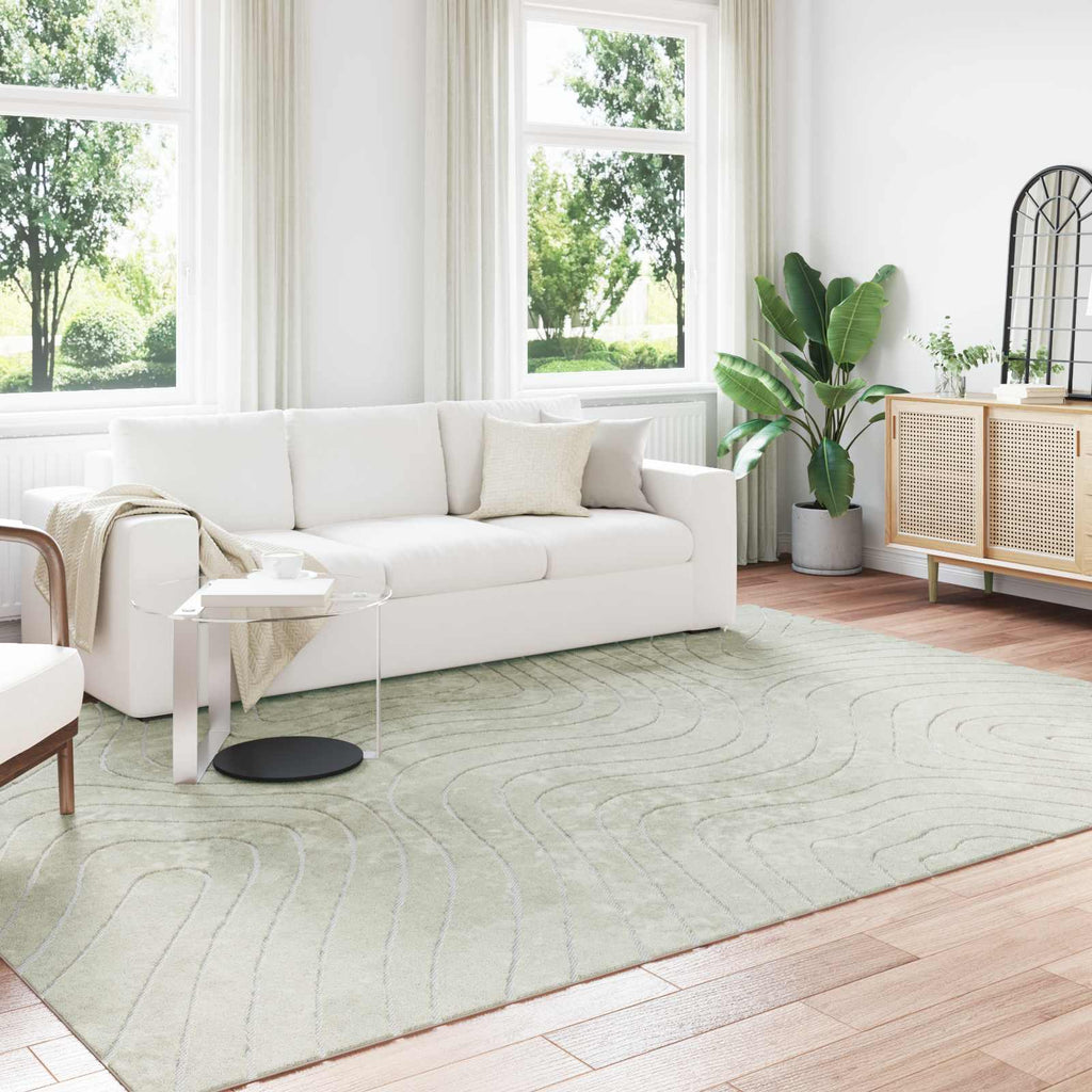 vidaXL Dywany pokojowe PALMERAS Zielony 240 x 340 cm Poliester