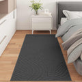 vidaXL Dywany pokojowe PALMERAS Antracyt 200 x 80 cm Poliester