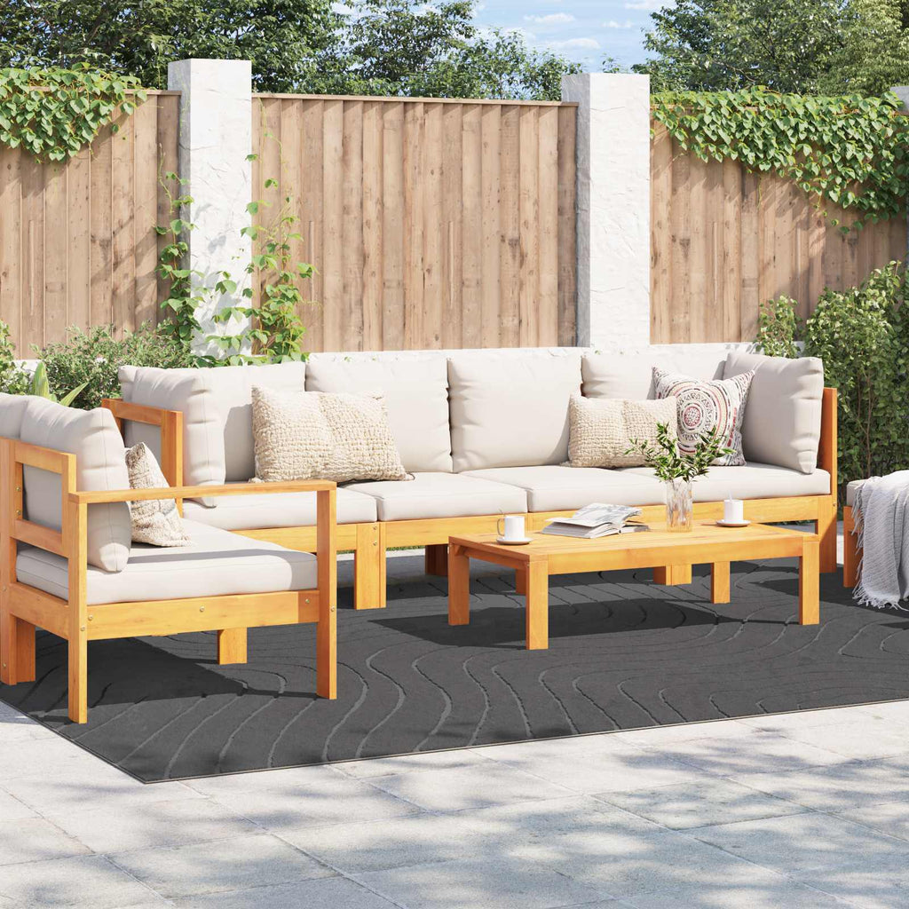 vidaXL Dywany pokojowe PALMERAS Antracyt 280 x 200 cm Poliester