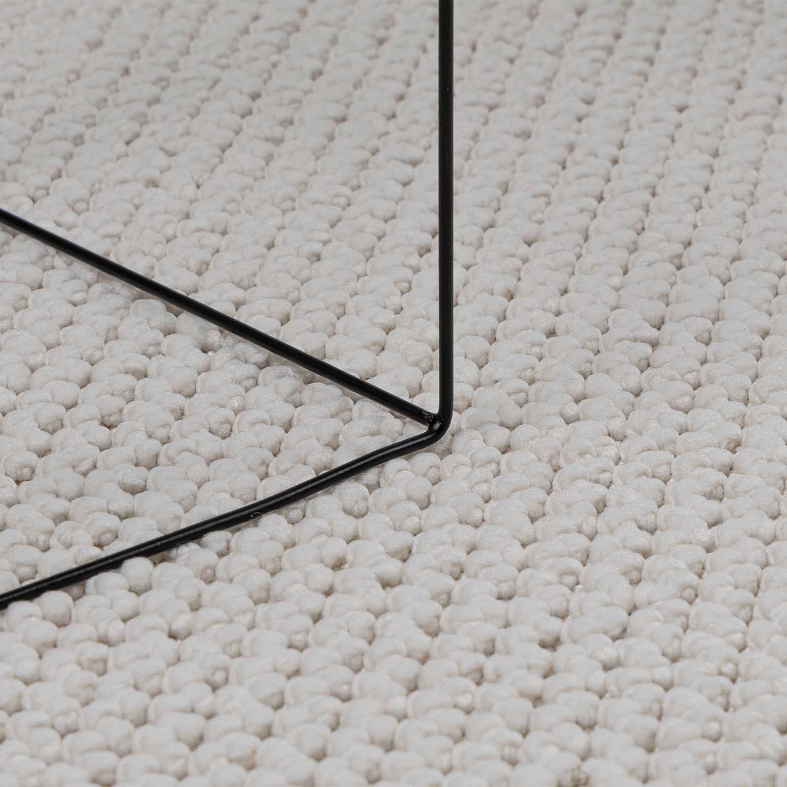 vidaXL Dywany pokojowe Prostokątny LUGO Kremowy 150 x 80 cm Poliester