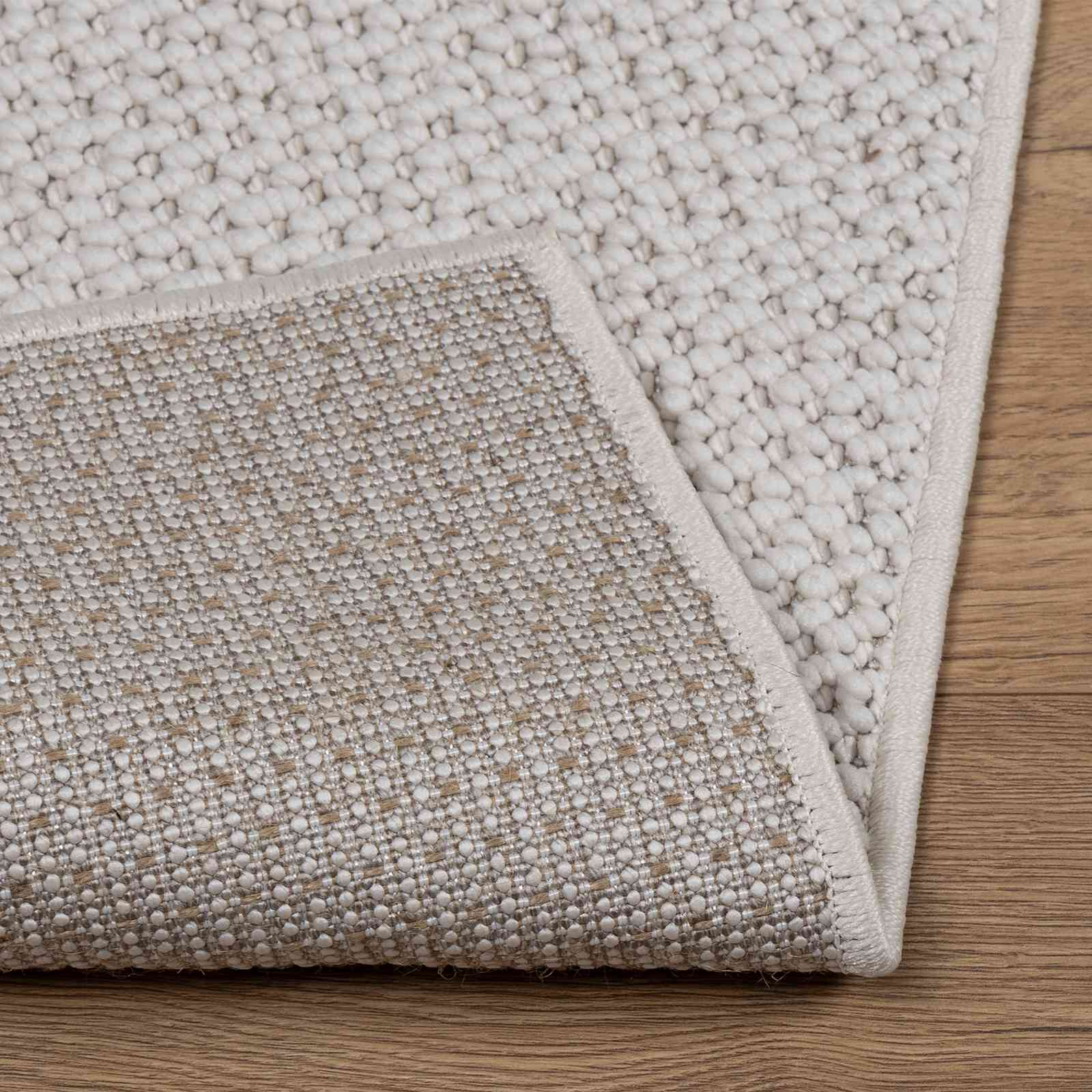vidaXL Dywany pokojowe Prostokątny LUGO Kremowy 200 x 80 cm Poliester