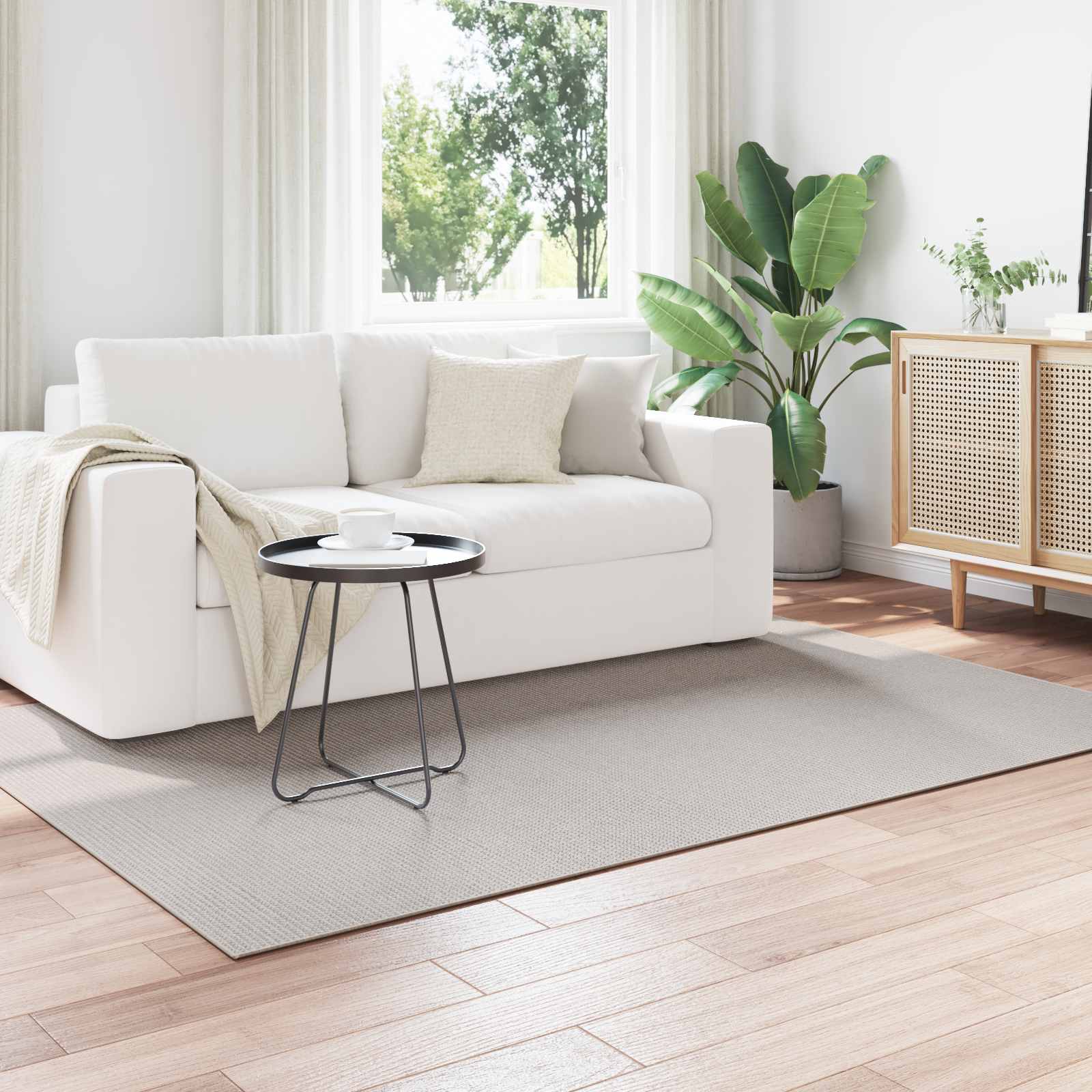 vidaXL Dywany pokojowe Prostokątny LUGO Kremowy 230 x 160 cm Poliester