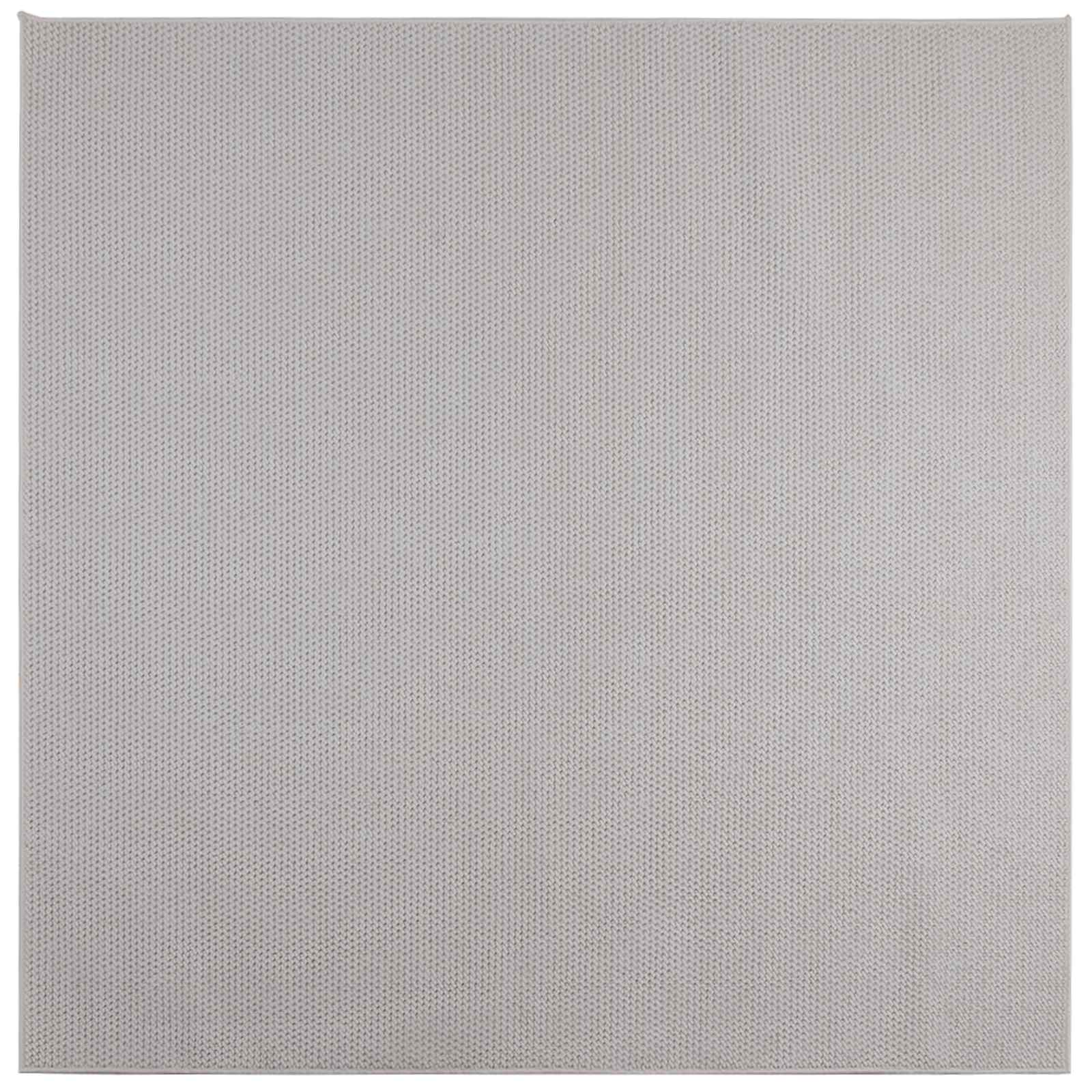 vidaXL Dywany pokojowe Kwadrat LUGO Kremowy 200 x 200 cm Poliester