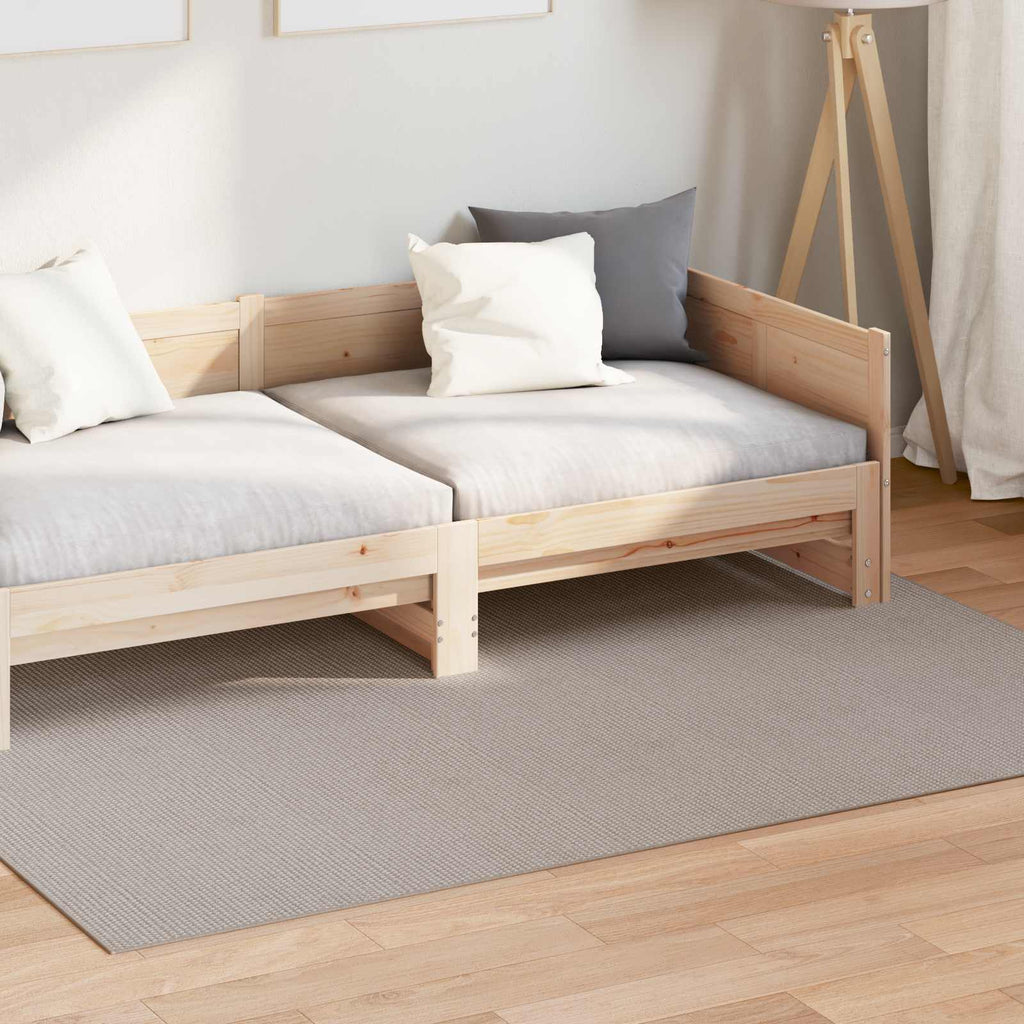 vidaXL Dywany pokojowe LUGO Kremowy i Taupe 230 x 160 cm Poliester