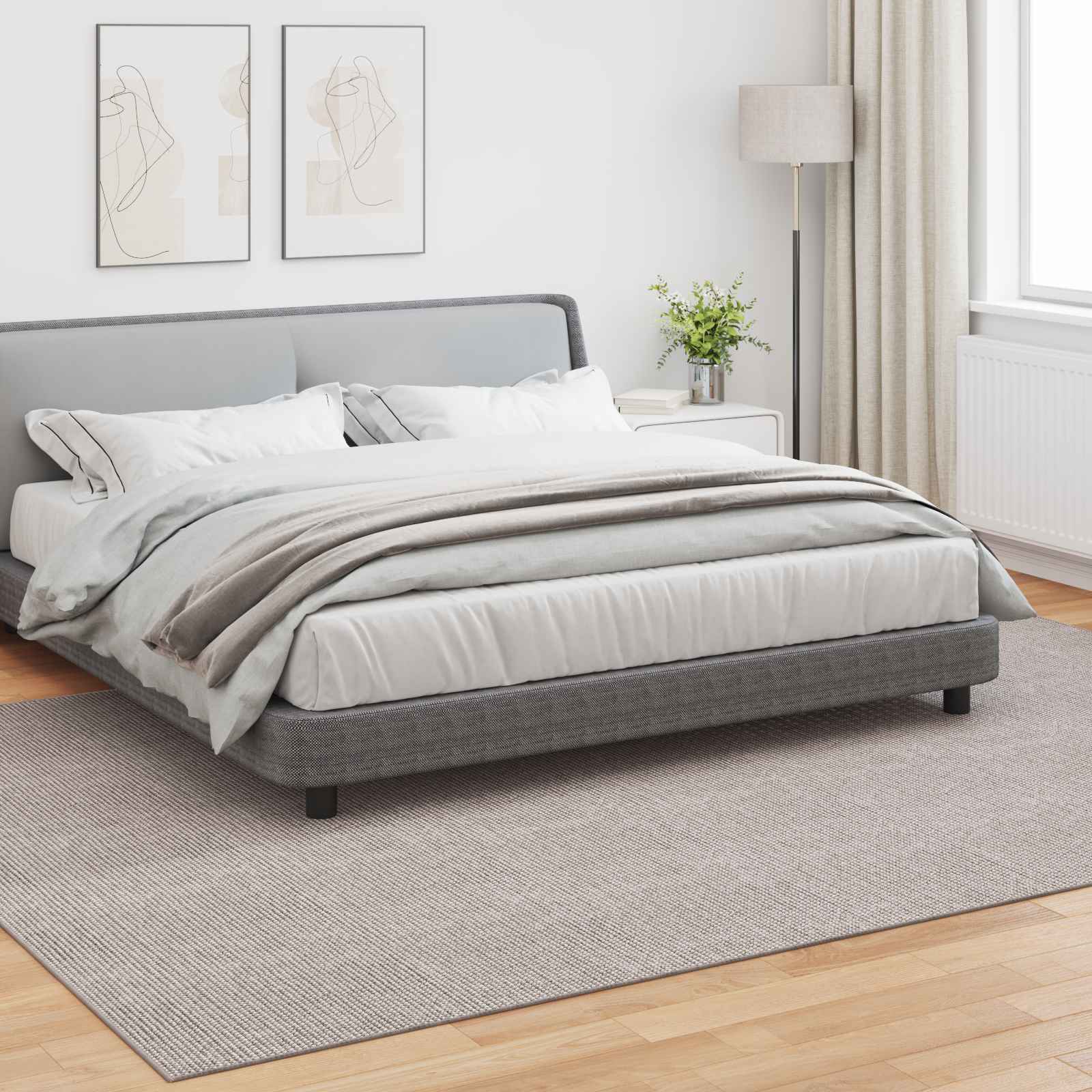 vidaXL Dywany pokojowe LUGO Kremowy i Taupe 280 x 200 cm Poliester