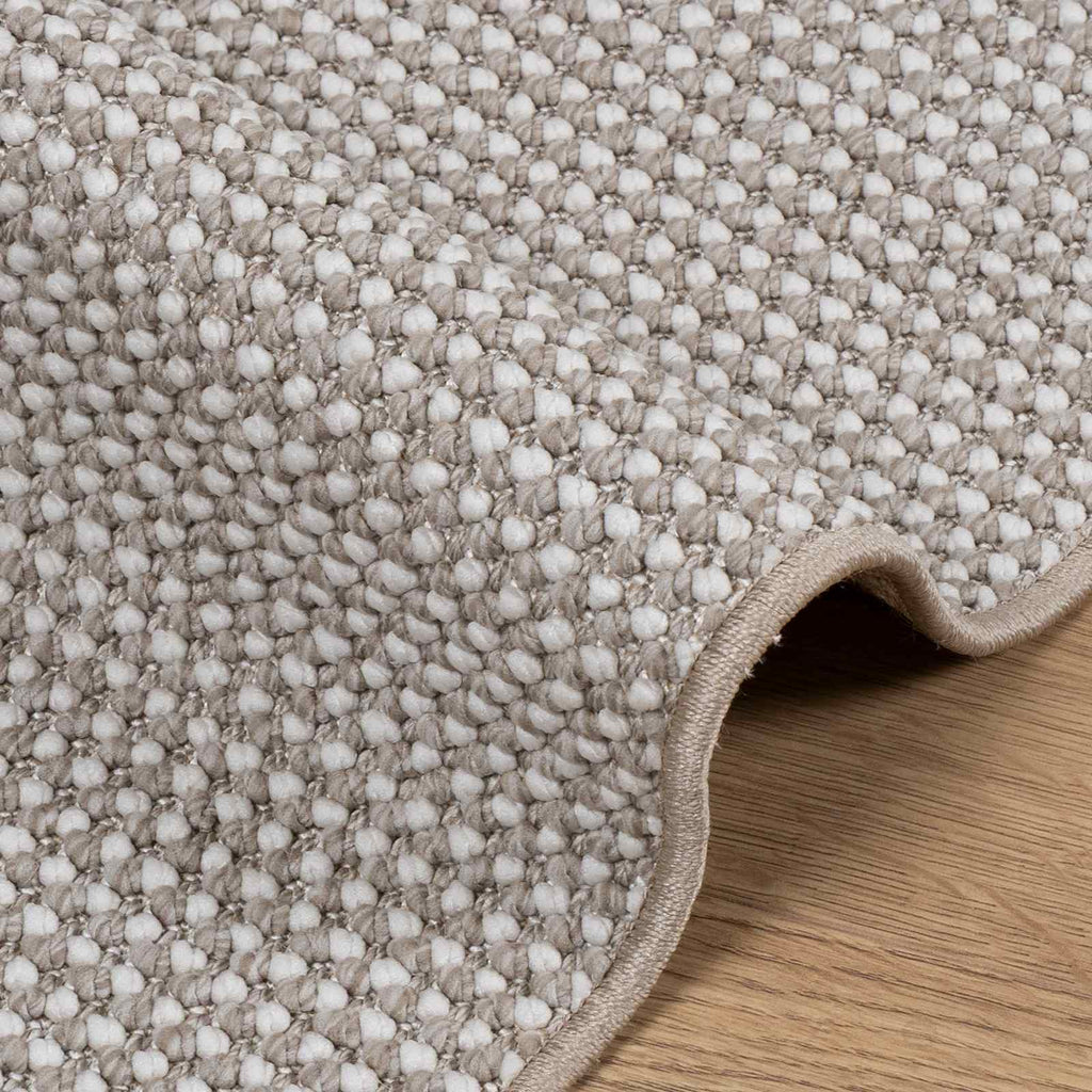 vidaXL Dywany pokojowe LUGO Kremowy i Taupe 120 x 120 cm Poliester