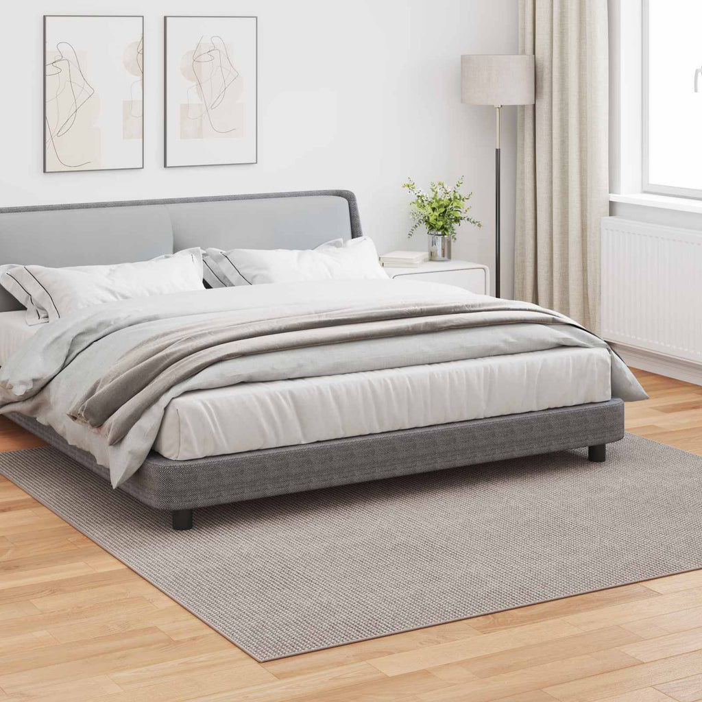 vidaXL Dywany pokojowe LUGO Kremowy i Taupe 240 x 240 cm Poliester