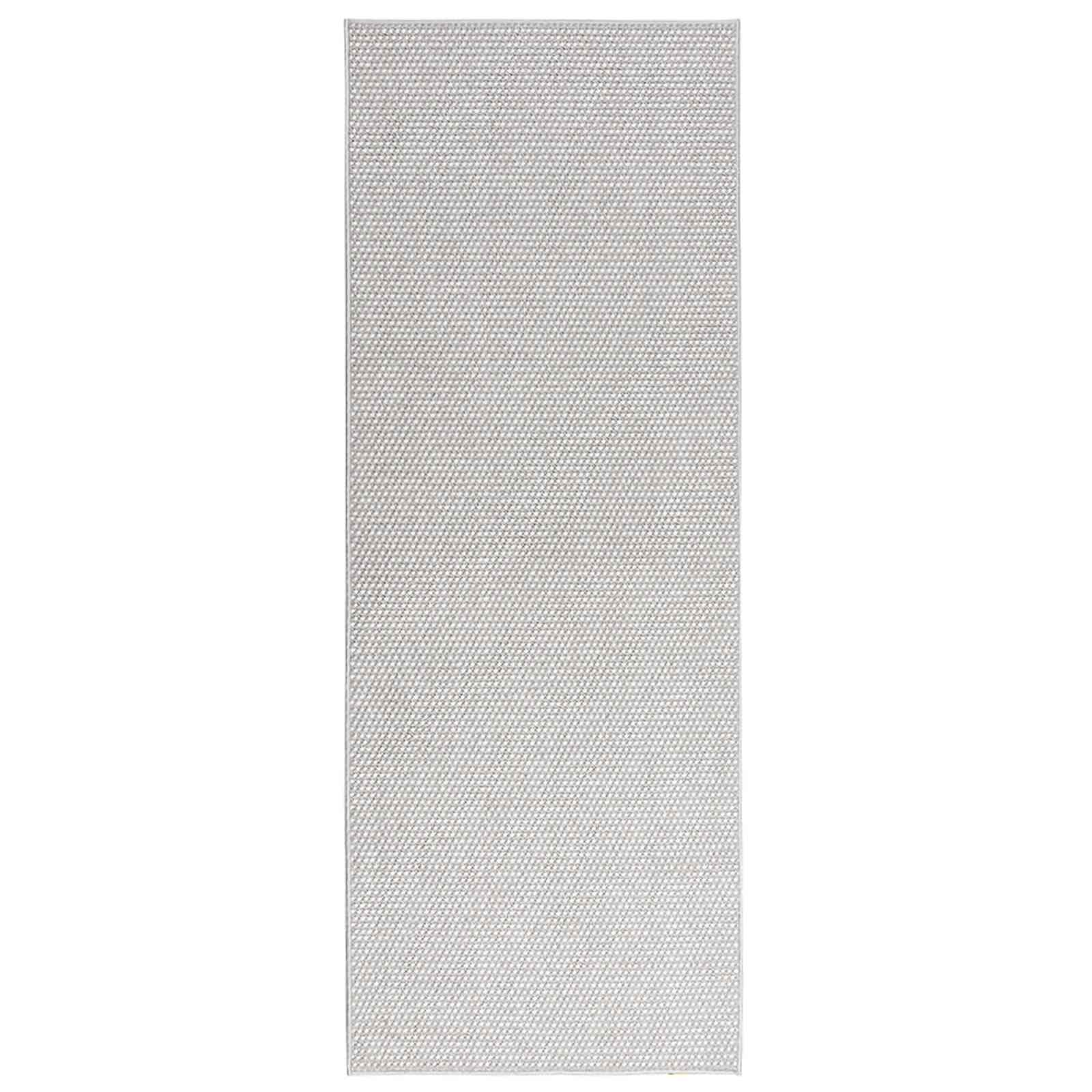 vidaXL Dywany pokojowe LUGO Kremowy i szary 80 x 200 cm Poliester