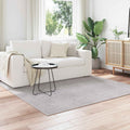 vidaXL Dywany pokojowe LUGO Kremowy i szary 120 x 120 cm Poliester