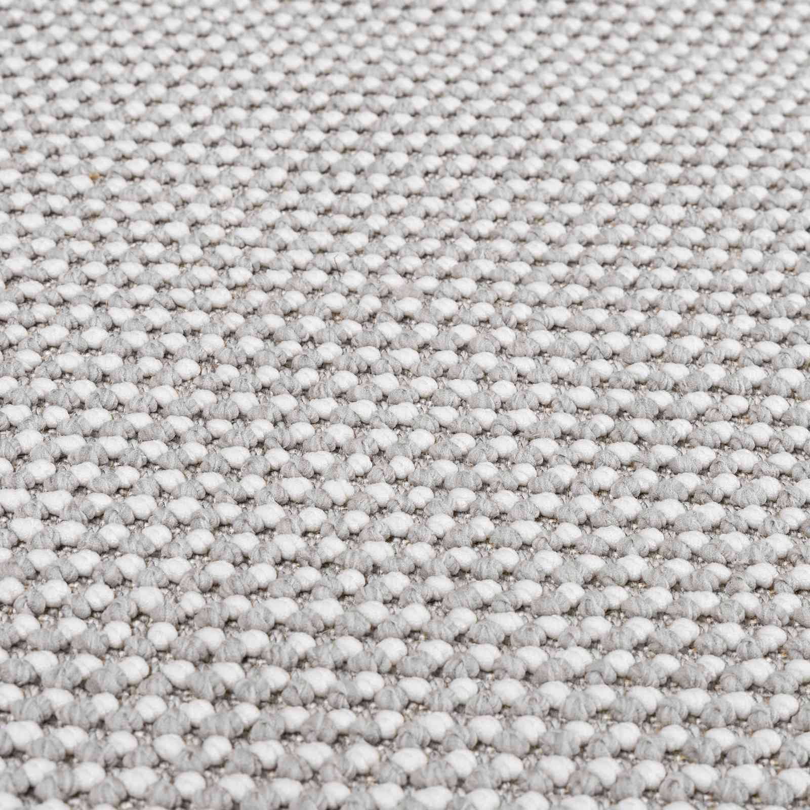 vidaXL Dywany pokojowe LUGO Kremowy i szary 120 x 120 cm Poliester