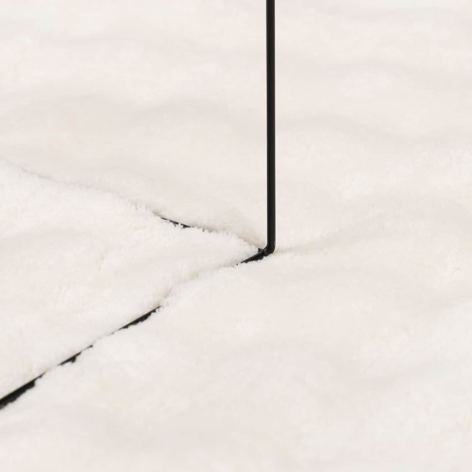 vidaXL Dywany pokojowe Kwadrat SIROLO Kremowy 200 x 200 cm Poliester