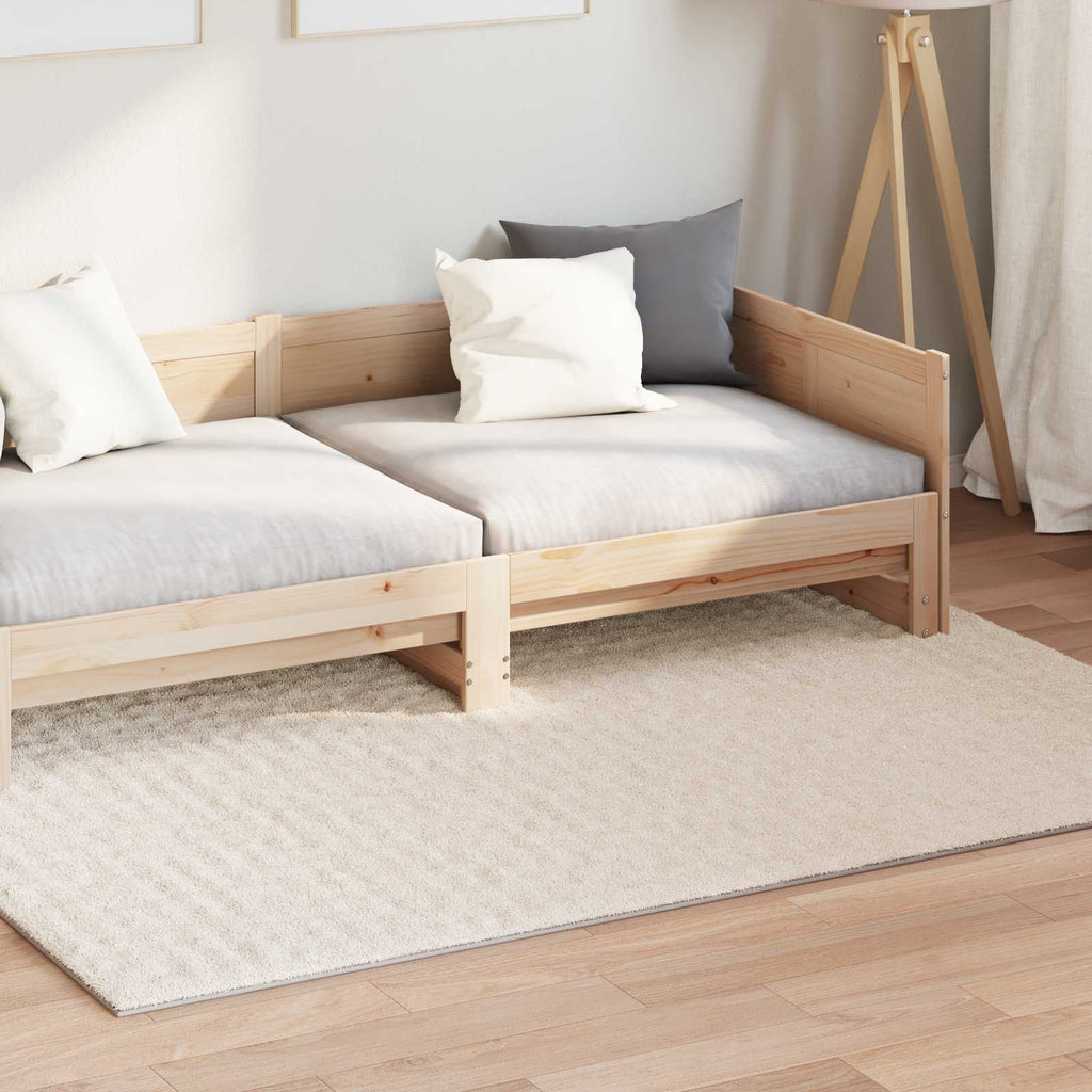 vidaXL Dywany pokojowe Prostokątny SIROLO Beżowy 170 x 120 cm